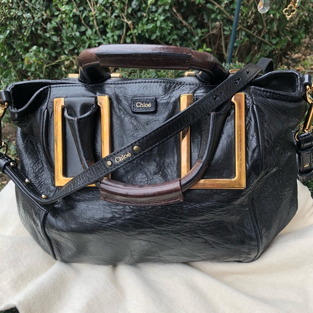 💥Sale💥 Chloe Ethel crossbody/satchel bag black.